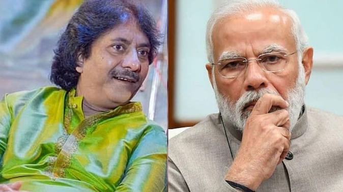 Rashid Khan का निधन: संगीत के बादशाह उस्ताद राशिद खान का 55 साल की उम्र में निधन हो गया 8 उस्ताद राशिद खान और पीएम मोदी - फोटो : सोशल मीडिया