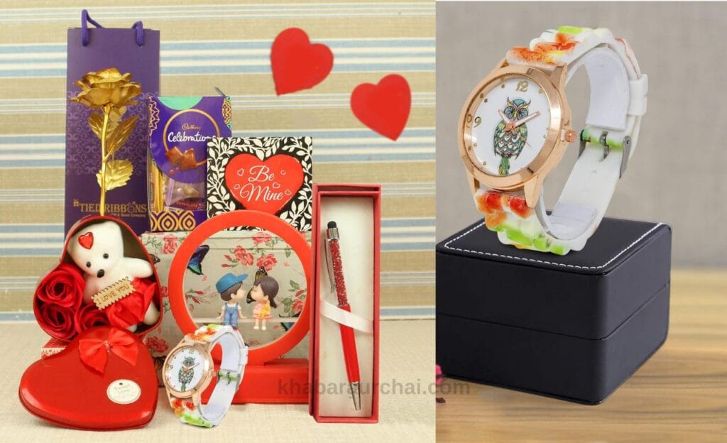 Valentine Day Gifts Under 1000 : प्यार का इजहार करने के अनोखे तरीके 8 TIED RIBBONS Valentine Week Gift Combo for Girlfriend
