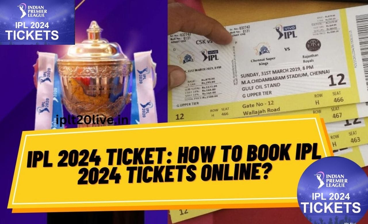 IPL 2024 Tickets Sale