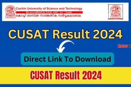CUSAT-Result-2024
