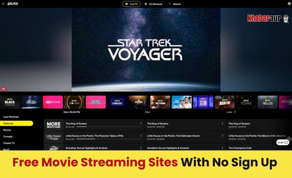 10 Free Movie Streaming Sites जिनमें साइन अप की जरूरत नहीं है 11 Pluto