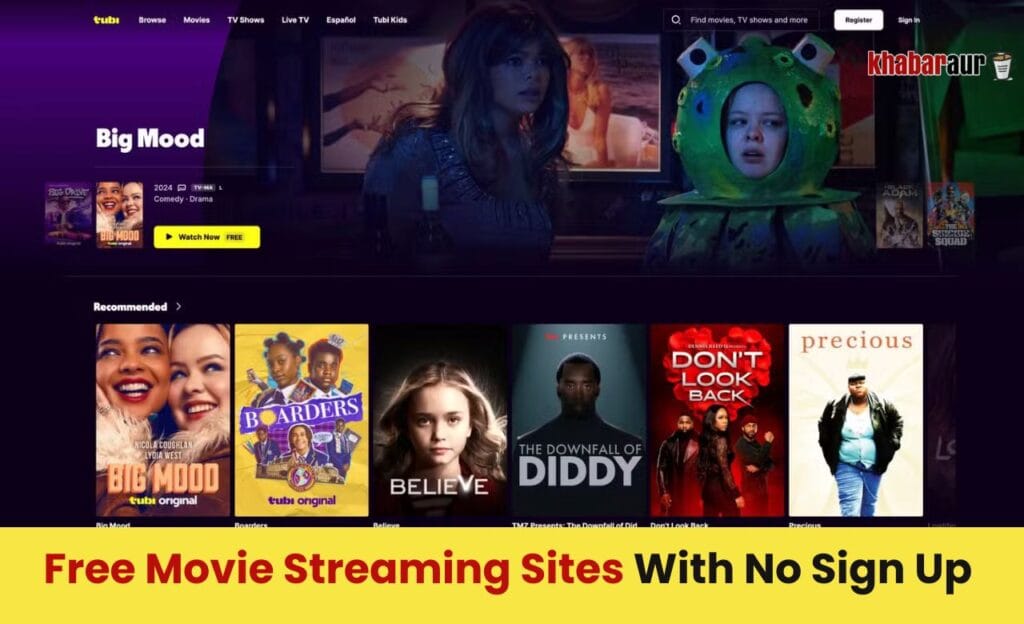 10 Free Movie Streaming Sites जिनमें साइन अप की जरूरत नहीं है 10 Tubi