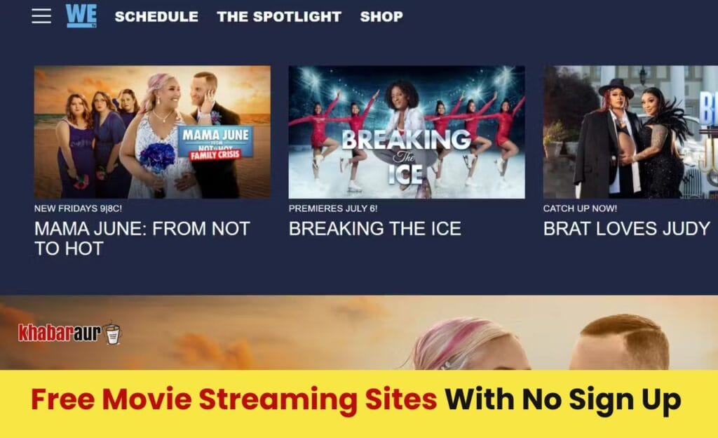 10 Free Movie Streaming Sites जिनमें साइन अप की जरूरत नहीं है 15 WeTV