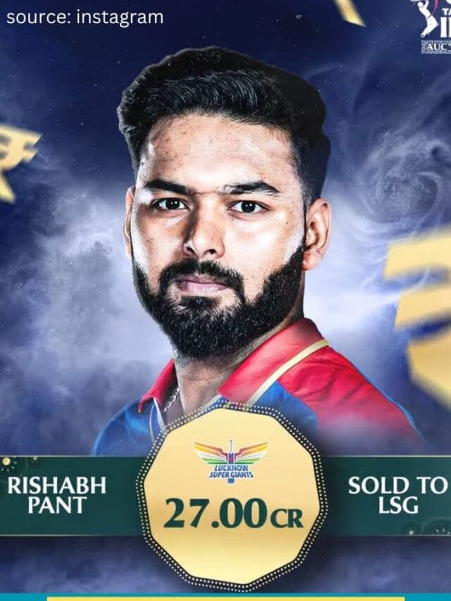 आईपीएल ऑक्शन 2025: ऋषभ पंत ने रचा इतिहास!